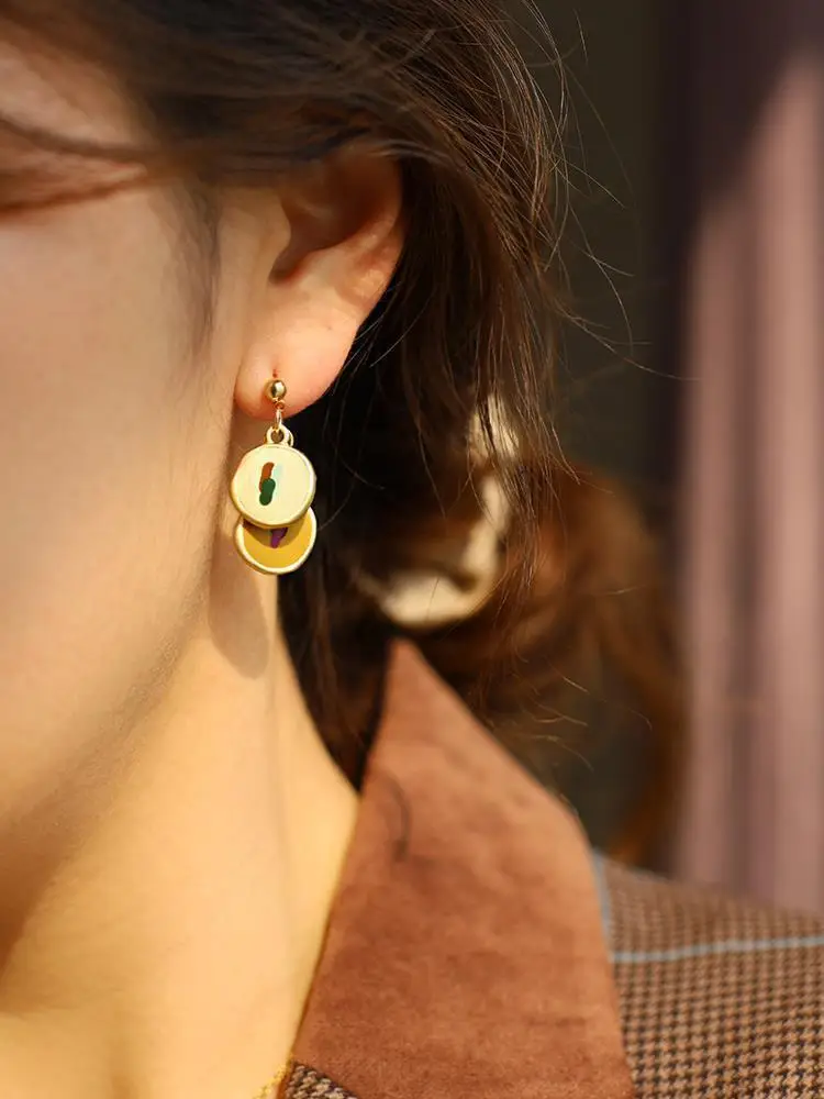 Anti-allergic Oil Painting Earrings for Women 2022 — feature 3
