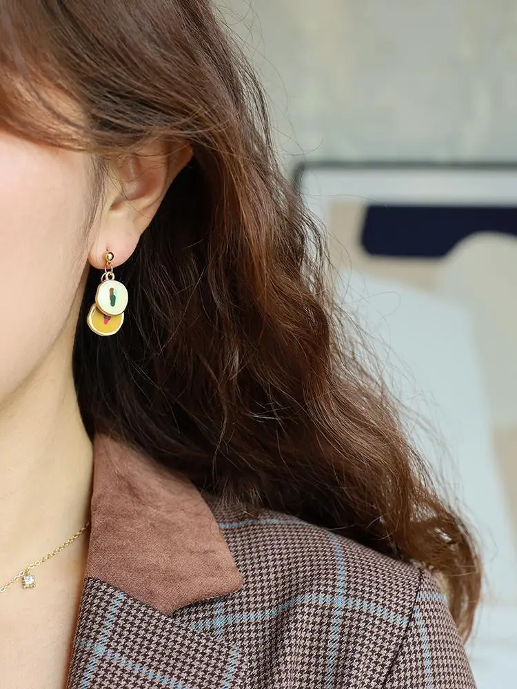 Anti-allergic Oil Painting Earrings for Women 2022 — feature 4