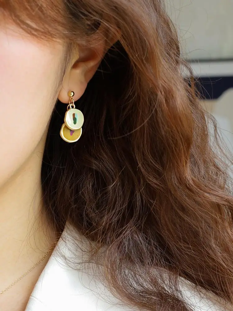 Anti-allergic Oil Painting Earrings for Women 2022 — feature 8