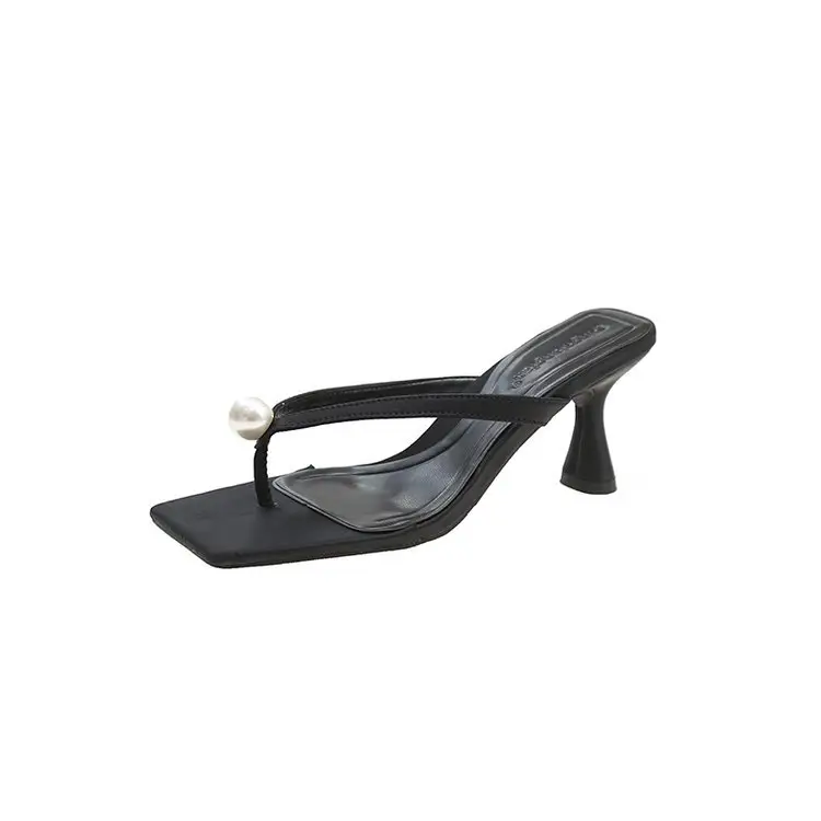 2026 Korean Style Pearl High Heel Slippers for Women — feature 24