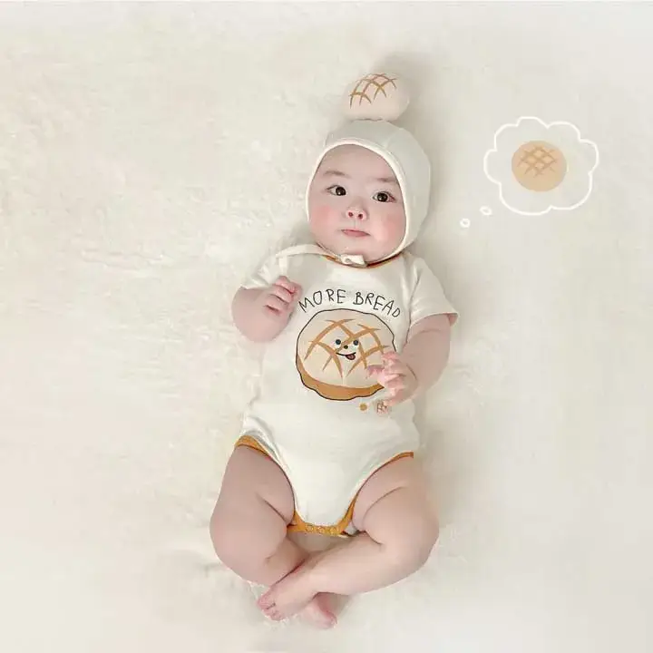 25Pc Korean Style Baby Jumpsuits with Pineapple Print — feature 72