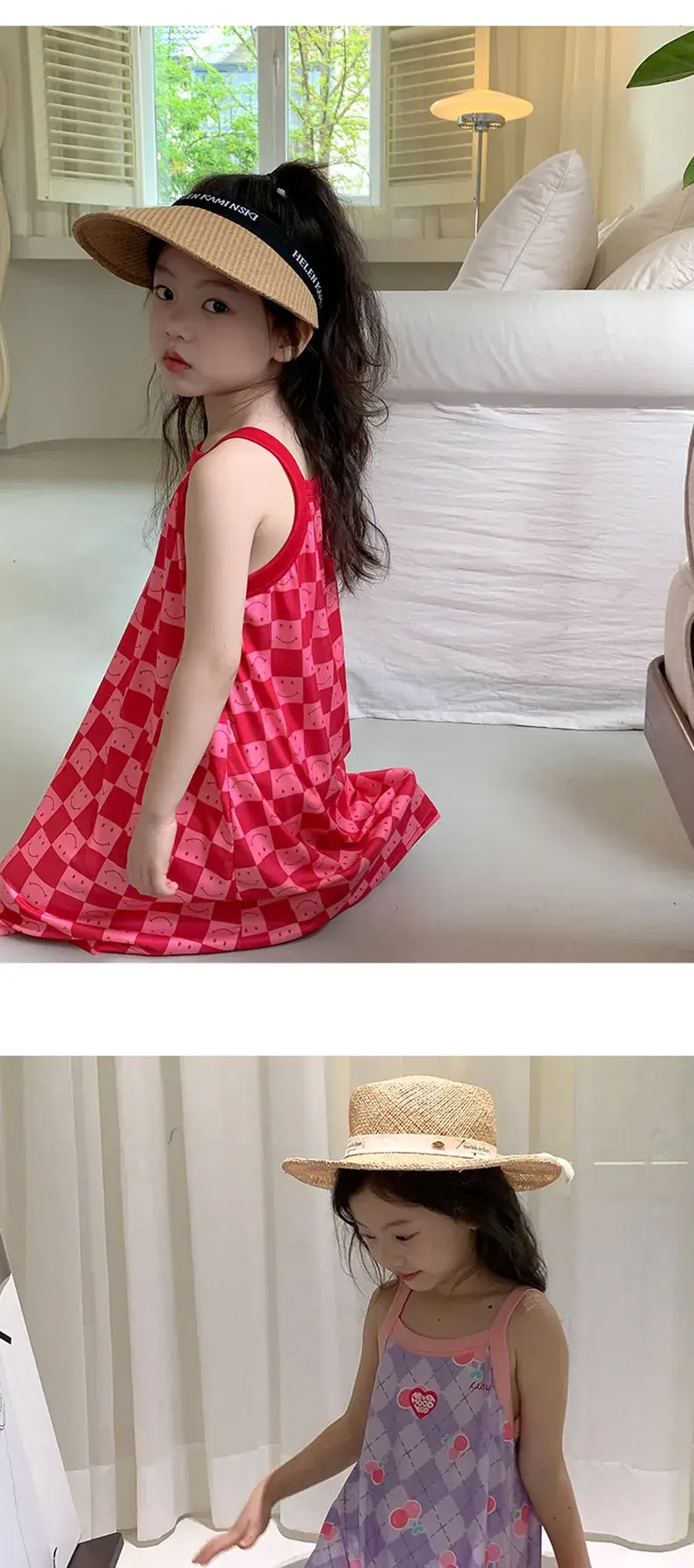 Blue Velvet Girl's Floral Nightgown with Sleeves — feature 13