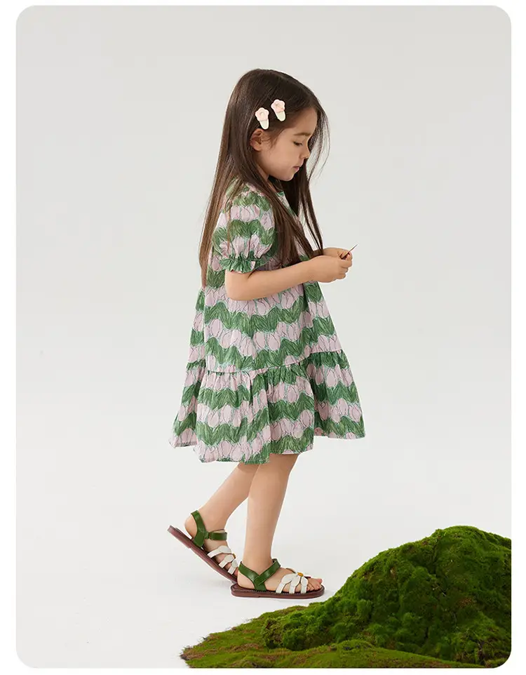 Wilber Girls Skirt Dress Summer Cotton Princess Dress — feature 10