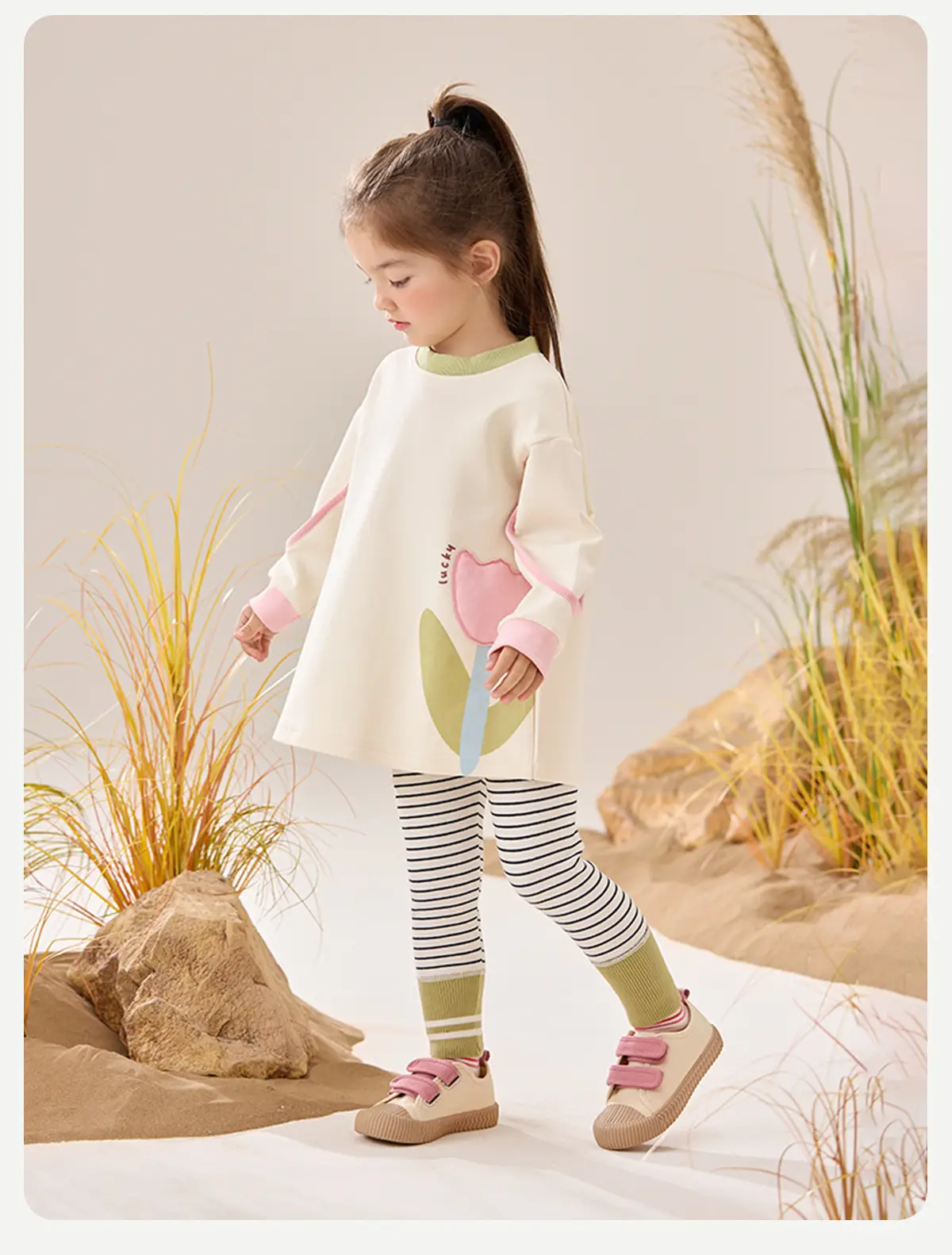 Wilber Girls Skirt Dress Summer Cotton Princess Dress — feature 17