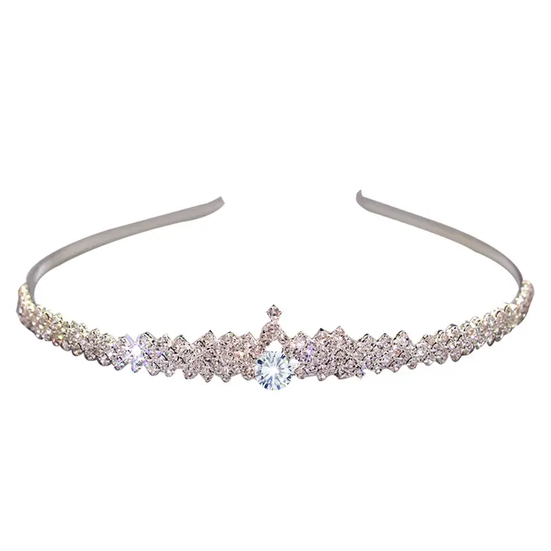 European & American Multi-Layer Pearl Hairband with Rhinestones - Image 19