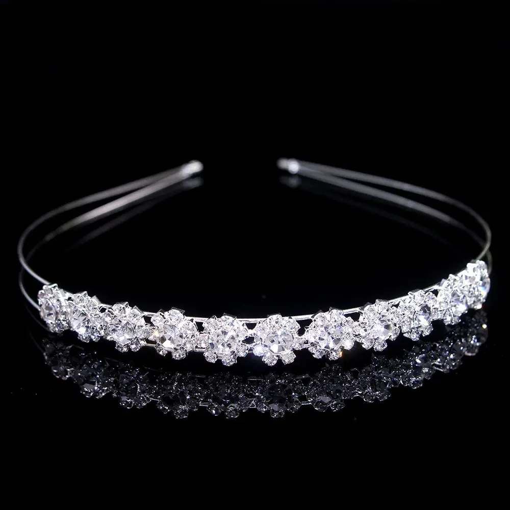 European & American Multi-Layer Pearl Hairband with Rhinestones - Image 10