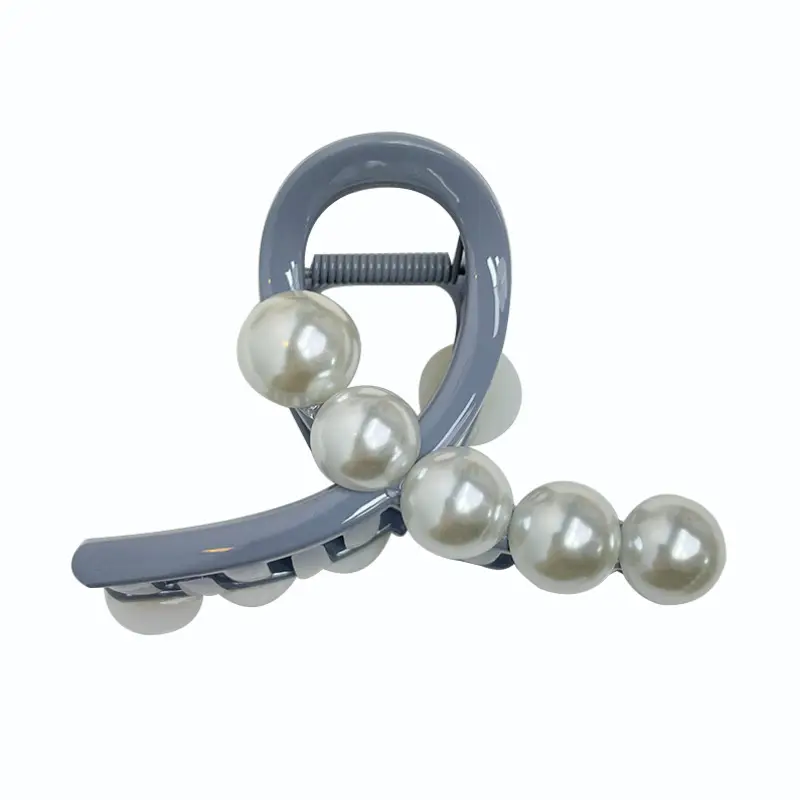 Pearl Clip for Women - Green & White 2023 New - Image 9