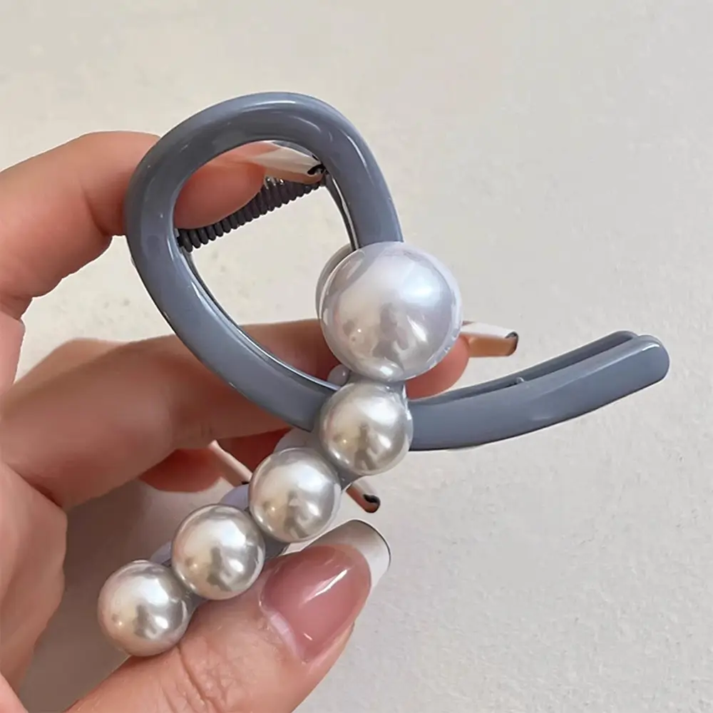 Pearl Clip for Women - Green & White 2023 New - Image 4