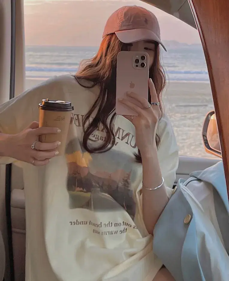 Japanese Style Women's Summer Loose T-Shirt White - Image 3
