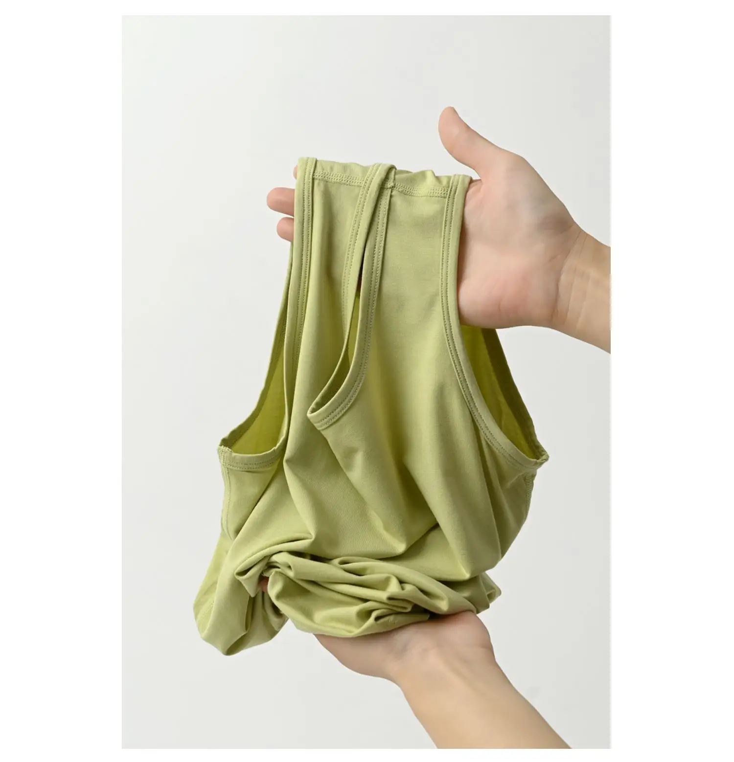 Class A Boys Girls Lanjing Modal Vest Summer T-Shirt — feature 1