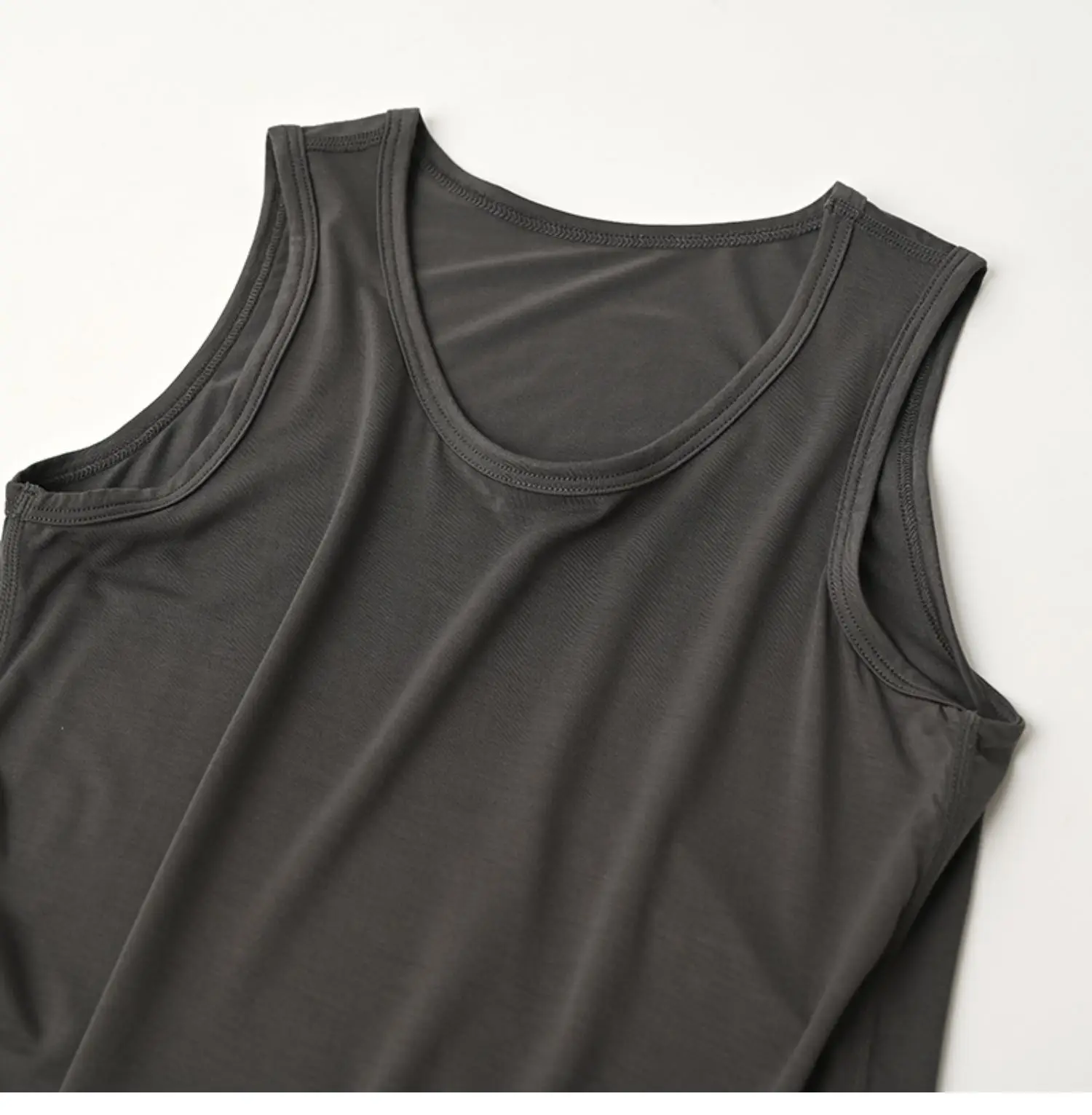 Class A Boys Girls Lanjing Modal Vest Summer T-Shirt — feature 48