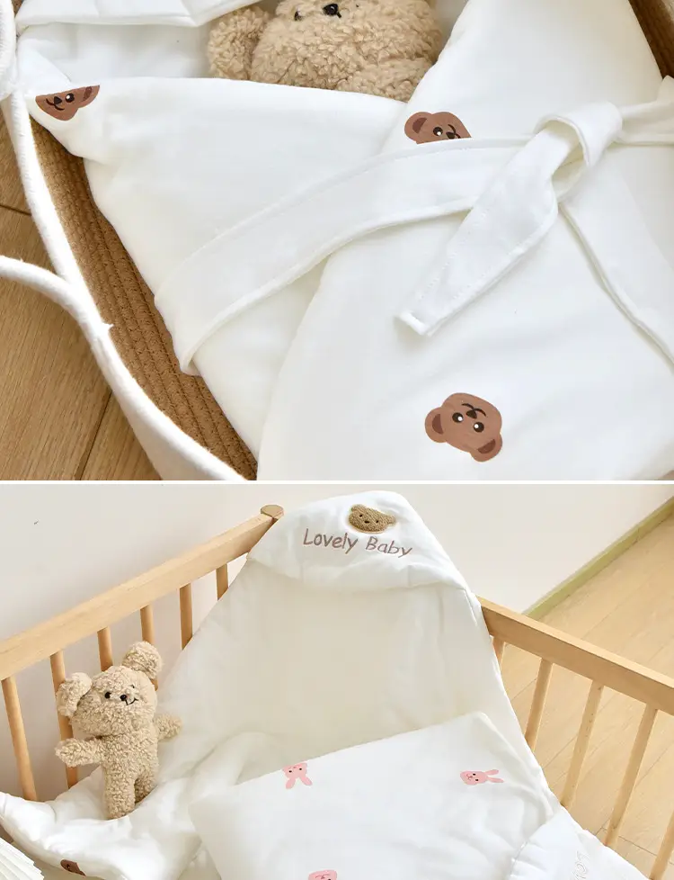 Newborn Baby Quilt Cotton 0-12 Months Cartoon Print — feature 13