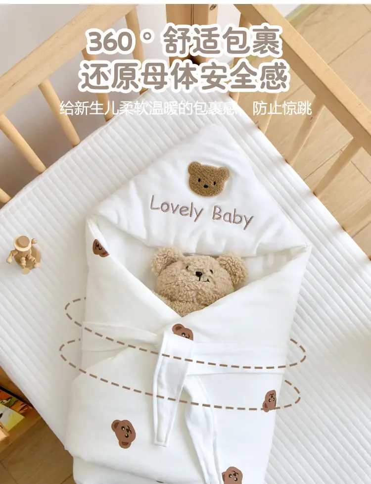 Newborn Baby Quilt Cotton 0-12 Months Cartoon Print — feature 3