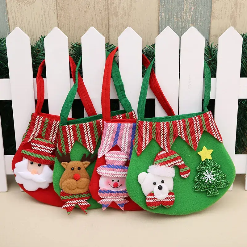 New Red Christmas Candy Bag 16g Lightweight Party Gift - Image 6
