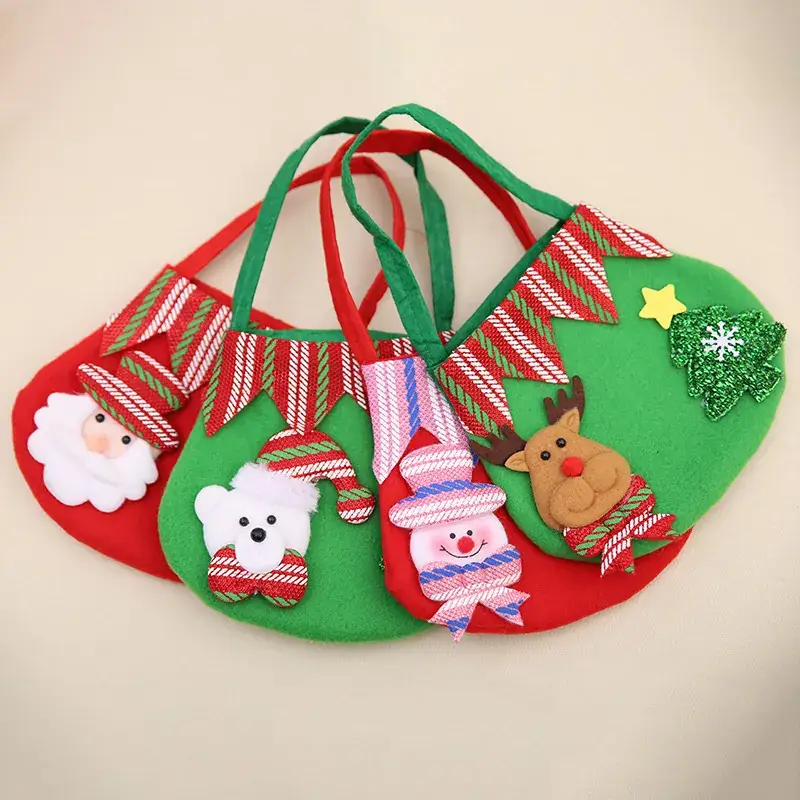 New Red Christmas Candy Bag 16g Lightweight Party Gift - Image 8