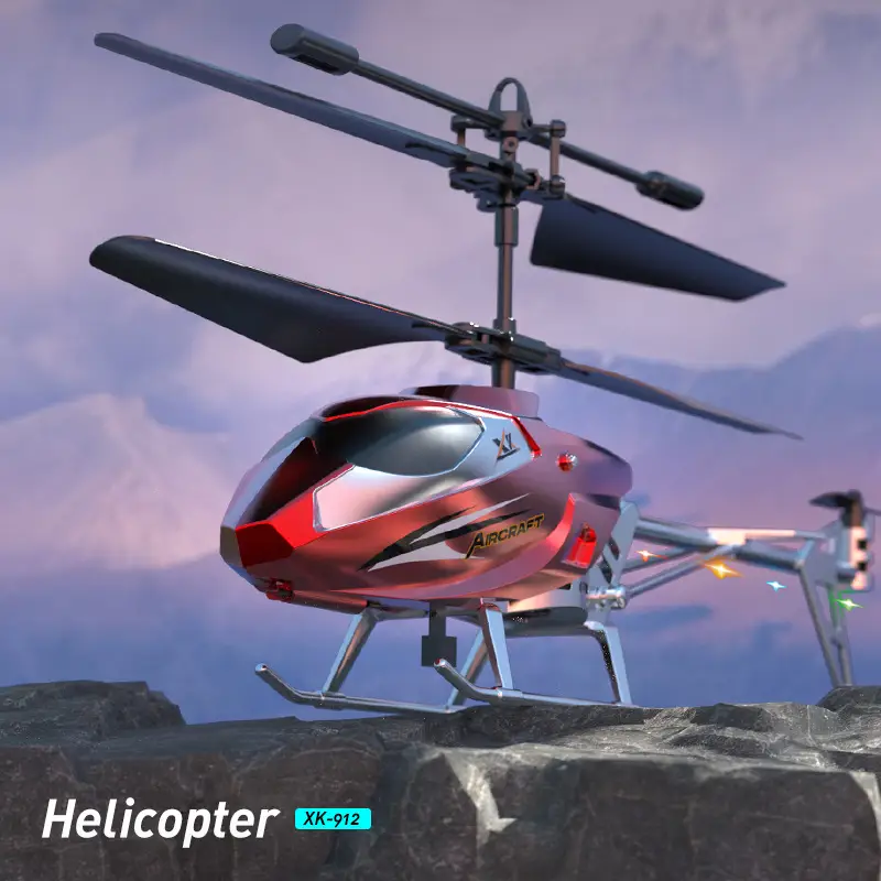 Cross-Border New Model Mini Helicopter Drone Remote Control Aircraft Crash-Resistant Sensor Flight Device Model Airplane Children's Toy Gift