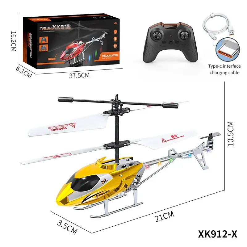 Cross-Border New Model Mini Helicopter Drone Remote Control Aircraft Crash-Resistant Sensor Flight Device Model Airplane Children's Toy Gift