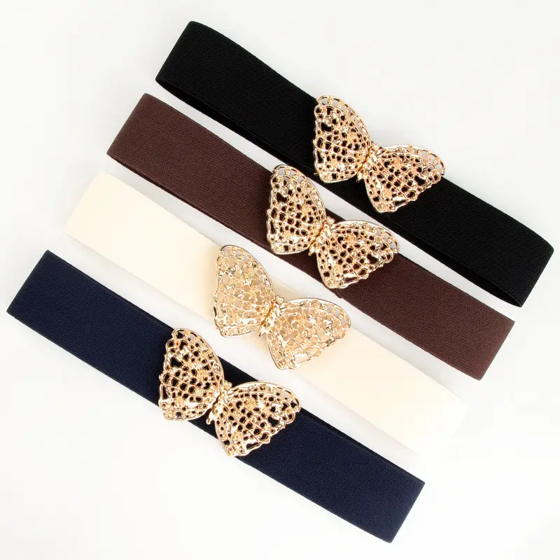 Gold Butterfly Belt for Women's Fashion Wear - Image 6