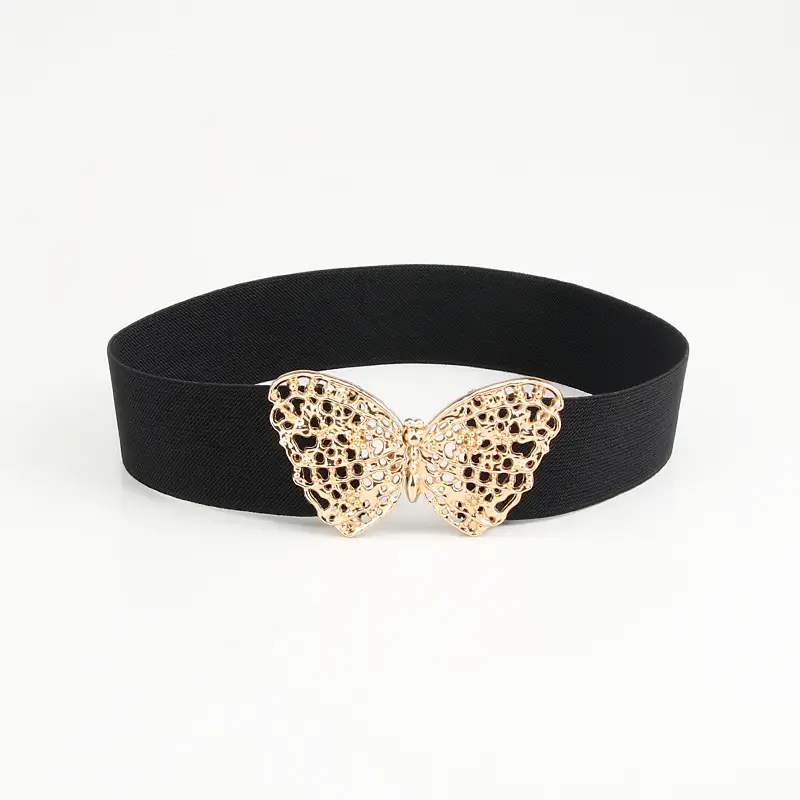 Gold Butterfly Belt for Women's Fashion Wear - Image 3