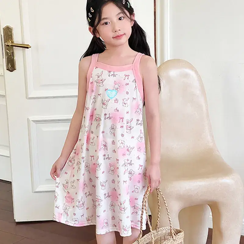 Girls Plaid Floral Skirt Summer 2024