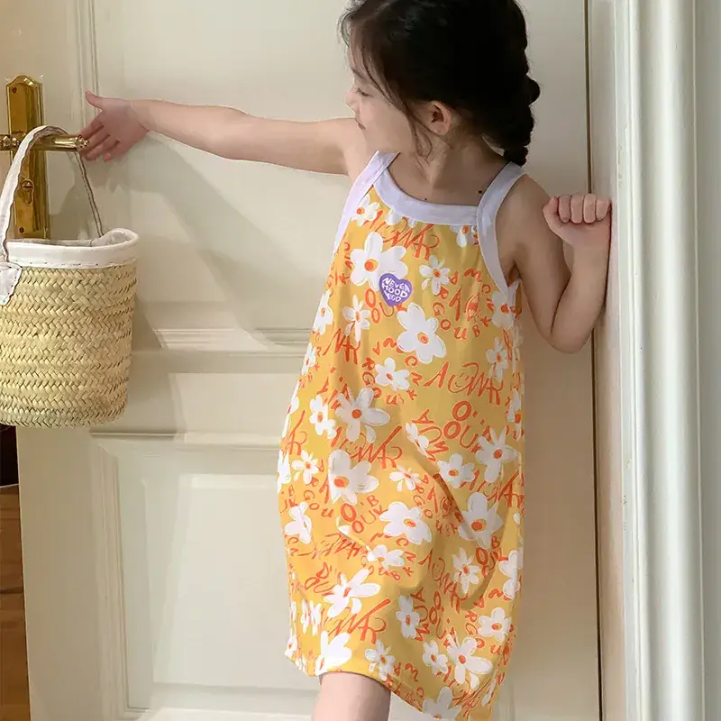 Girls Plaid Floral Skirt Summer 2024