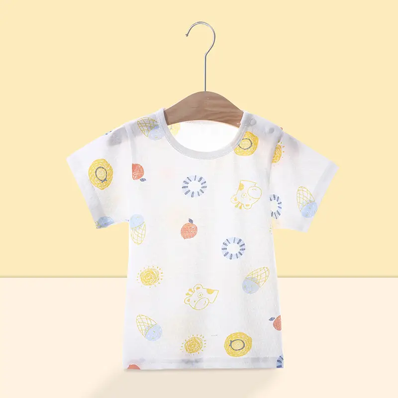 Baby T-Shirt Short Sleeve Summer 0-3Yr Boys - Image 5