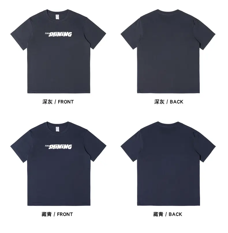 Japanese Style Black T-Shirt for Boys Women Summer Heavy Cotton — feature 16