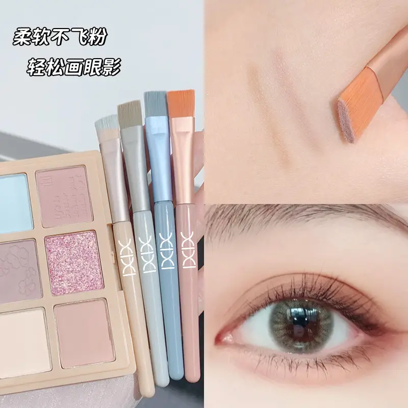 xixi 3-Piece Blush Eye Shadow Blush Brush Set - Image 8