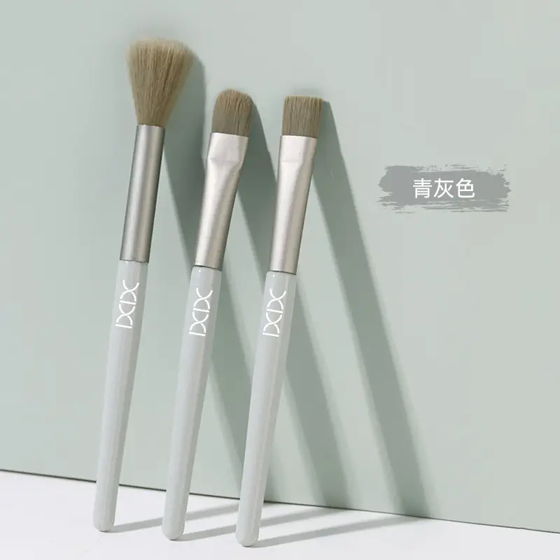 xixi 3-Piece Blush Eye Shadow Blush Brush Set - Image 4