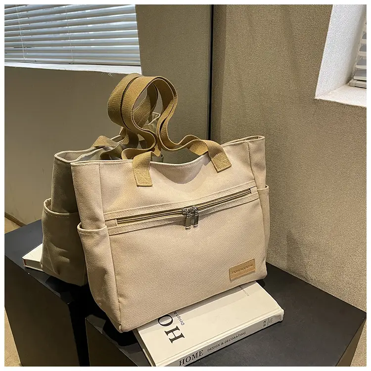 Women Canvas Shoulder Bag Large Capacity 2023 — feature 15