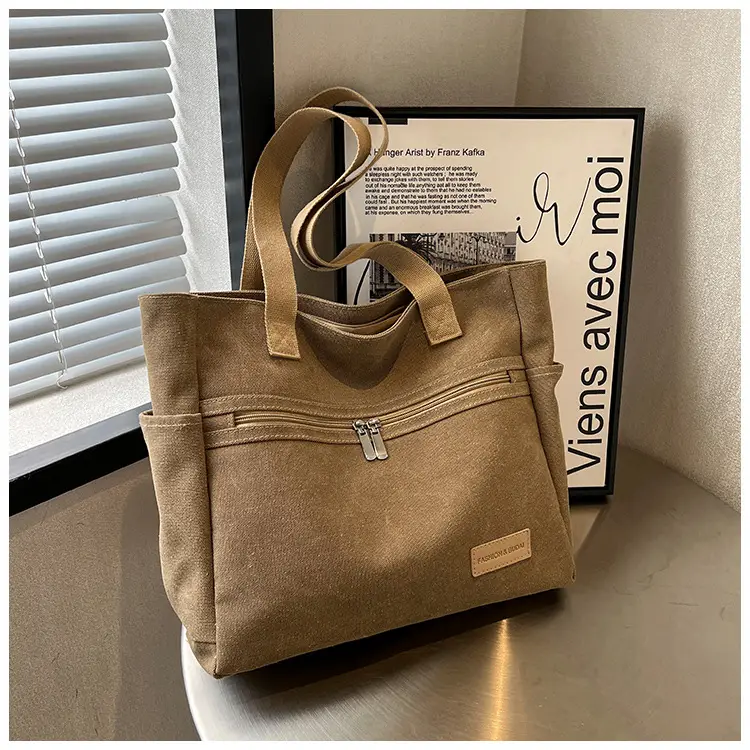 Women Canvas Shoulder Bag Large Capacity 2023 — feature 18