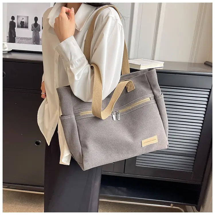 Women Canvas Shoulder Bag Large Capacity 2023 — feature 7