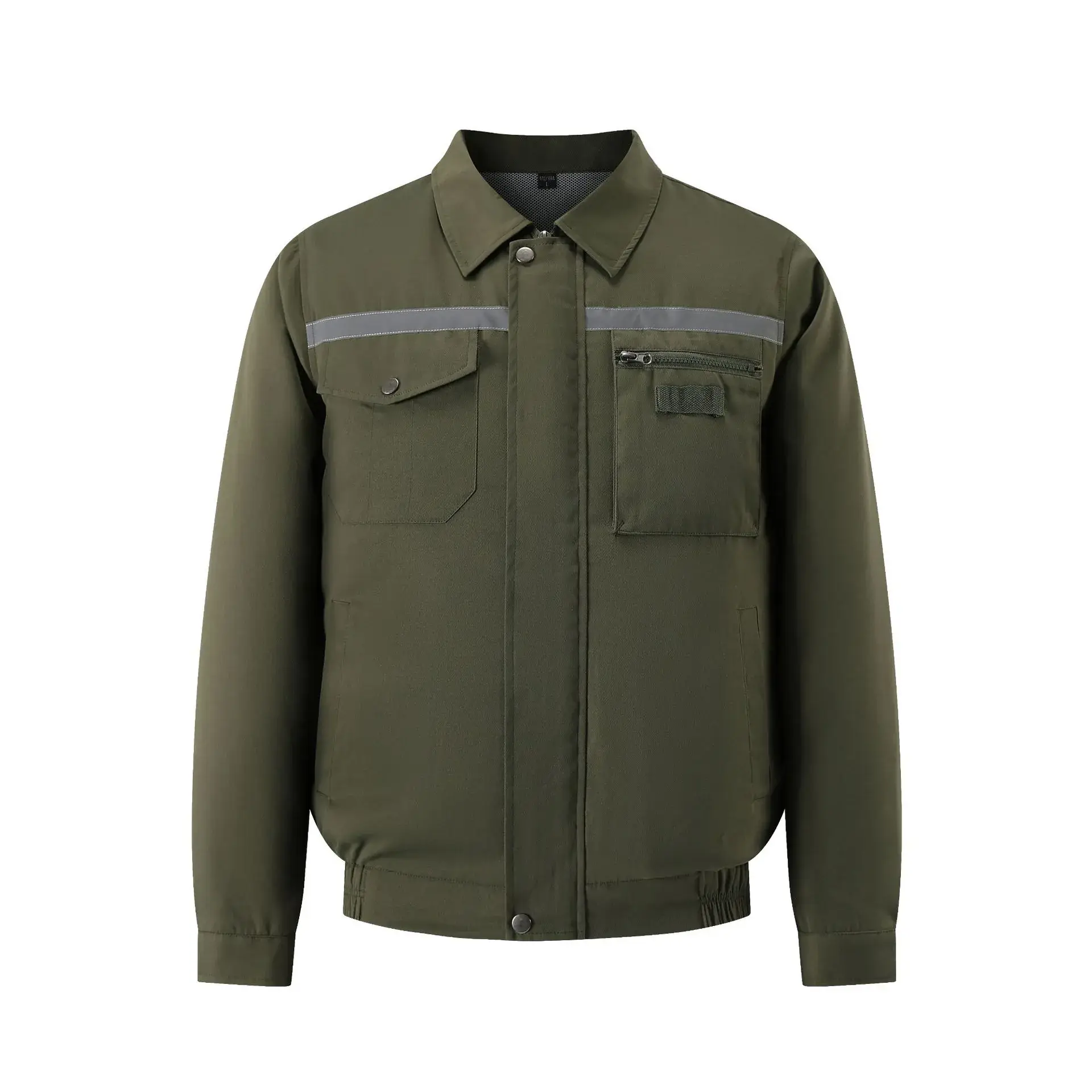 Three Fan Army Green Single Clothes