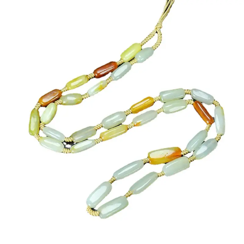 Xinjiang Hotan Jade Multi-Treasure Chain Necklace