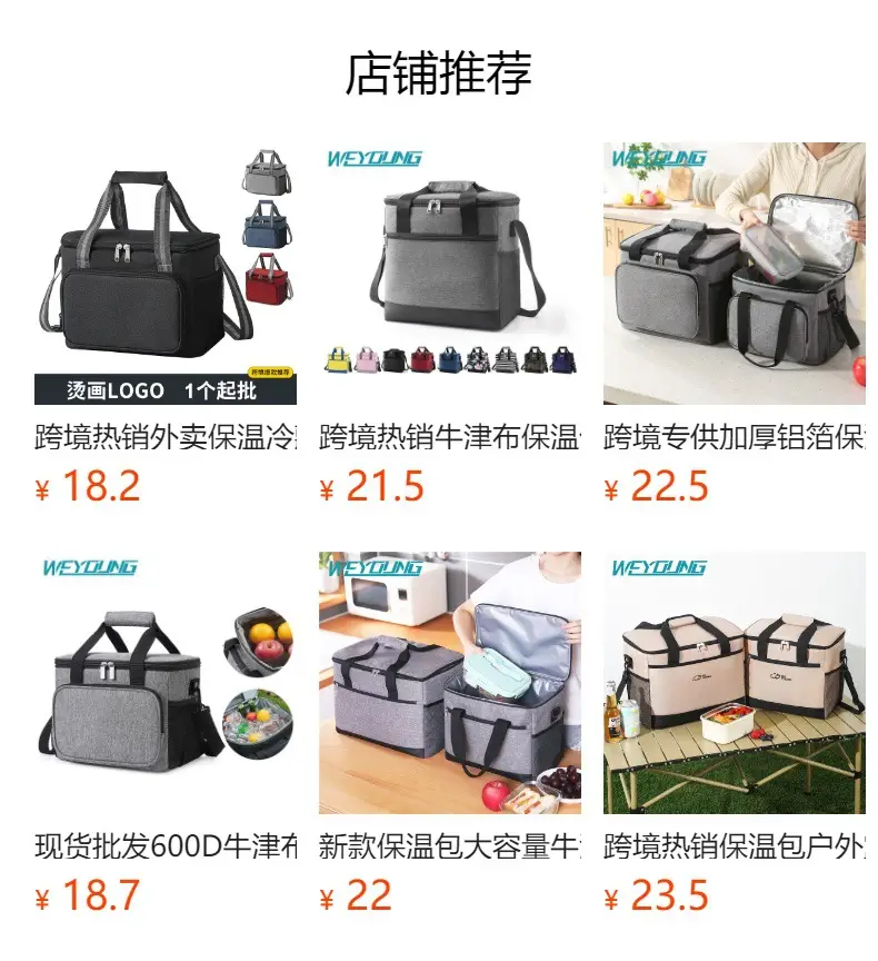 27L Ice Bag Shoulder Portable Cold Bag Neutral Wholesale — feature 1