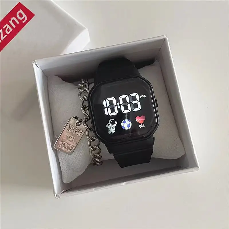 Women's Digital Display Water Resistant Watch