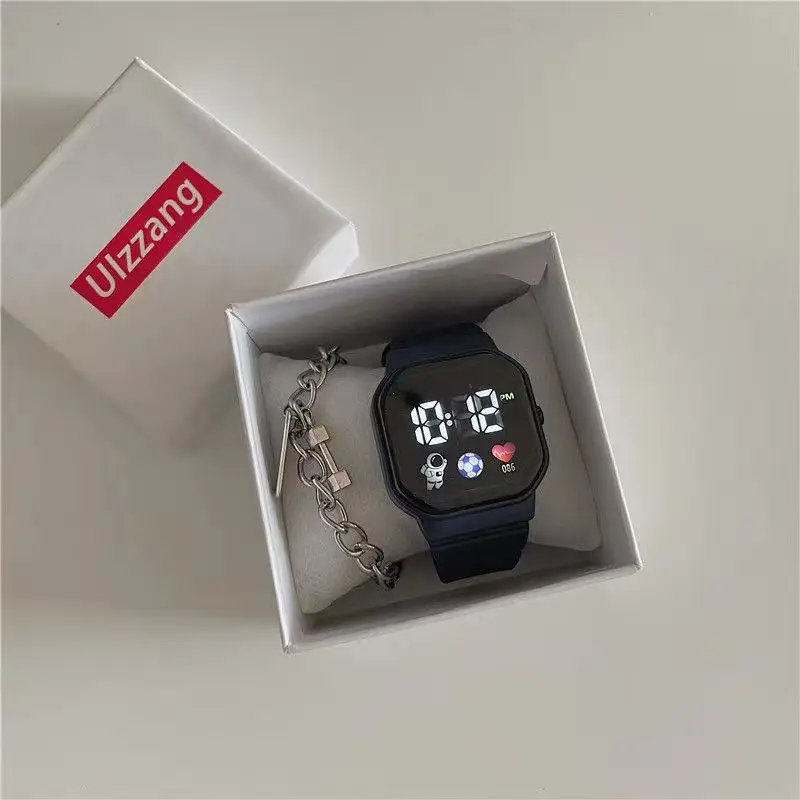 Women's Digital Display Water Resistant Watch