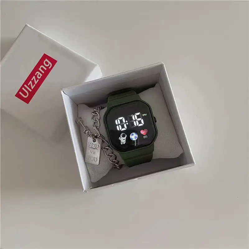Women's Digital Display Water Resistant Watch