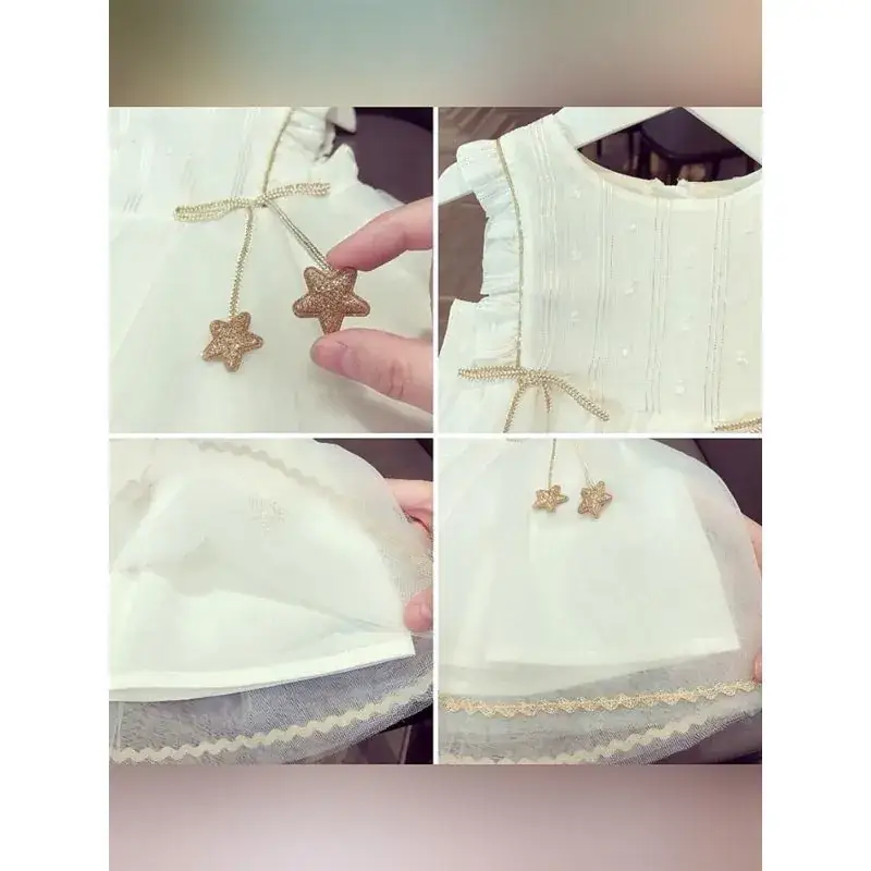 Baby Gauze Skirt 2023 Summer Dress for Girls - Image 3
