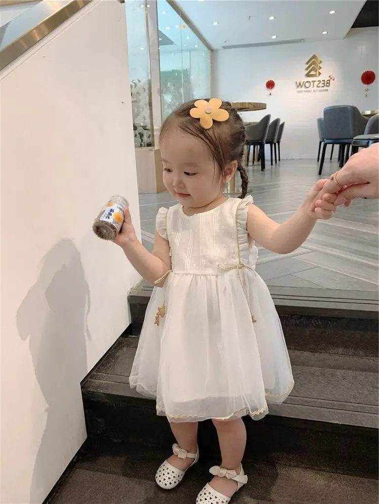 Baby Gauze Skirt 2023 Summer Dress for Girls — feature 10