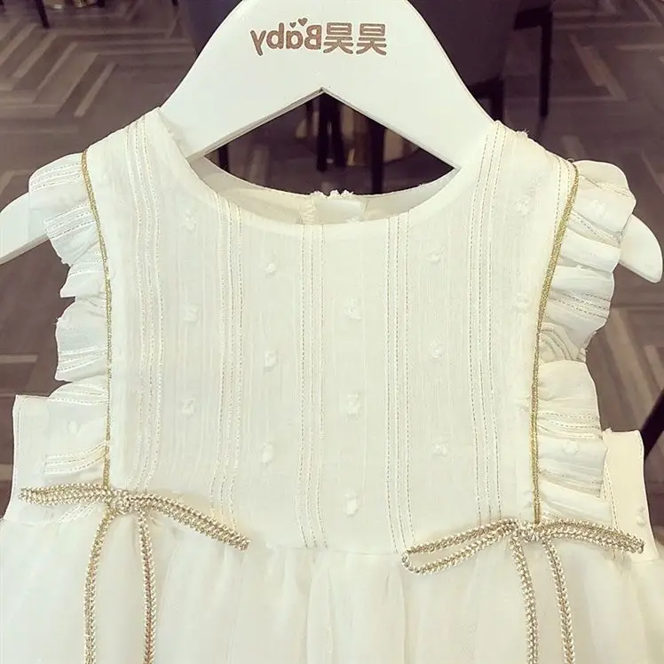 Baby Gauze Skirt 2023 Summer Dress for Girls — feature 13