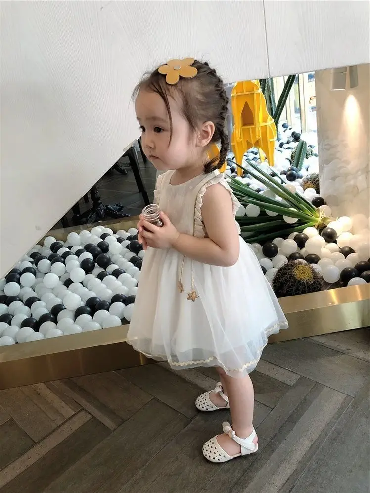 Baby Gauze Skirt 2023 Summer Dress for Girls — feature 2