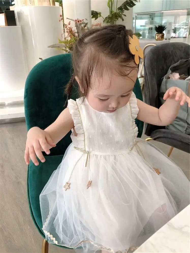 Baby Gauze Skirt 2023 Summer Dress for Girls — feature 5