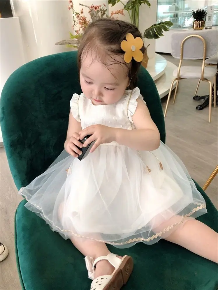 Baby Gauze Skirt 2023 Summer Dress for Girls — feature 8