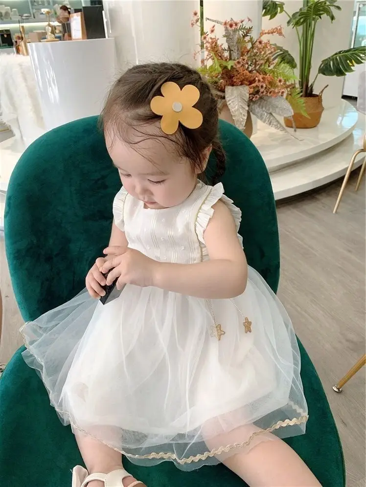 Baby Gauze Skirt 2023 Summer Dress for Girls — feature 9