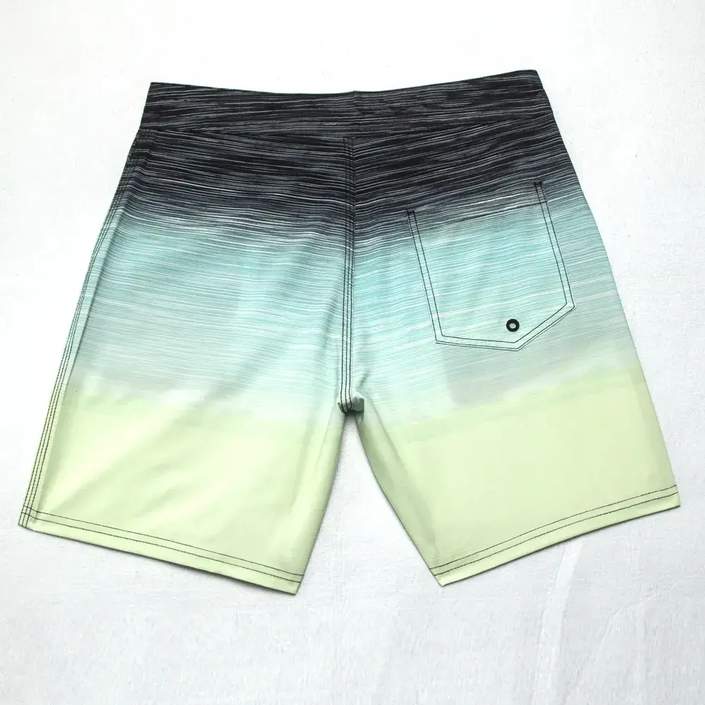 Men's Waterproof Gradient Shorts Blue Green - Image 5