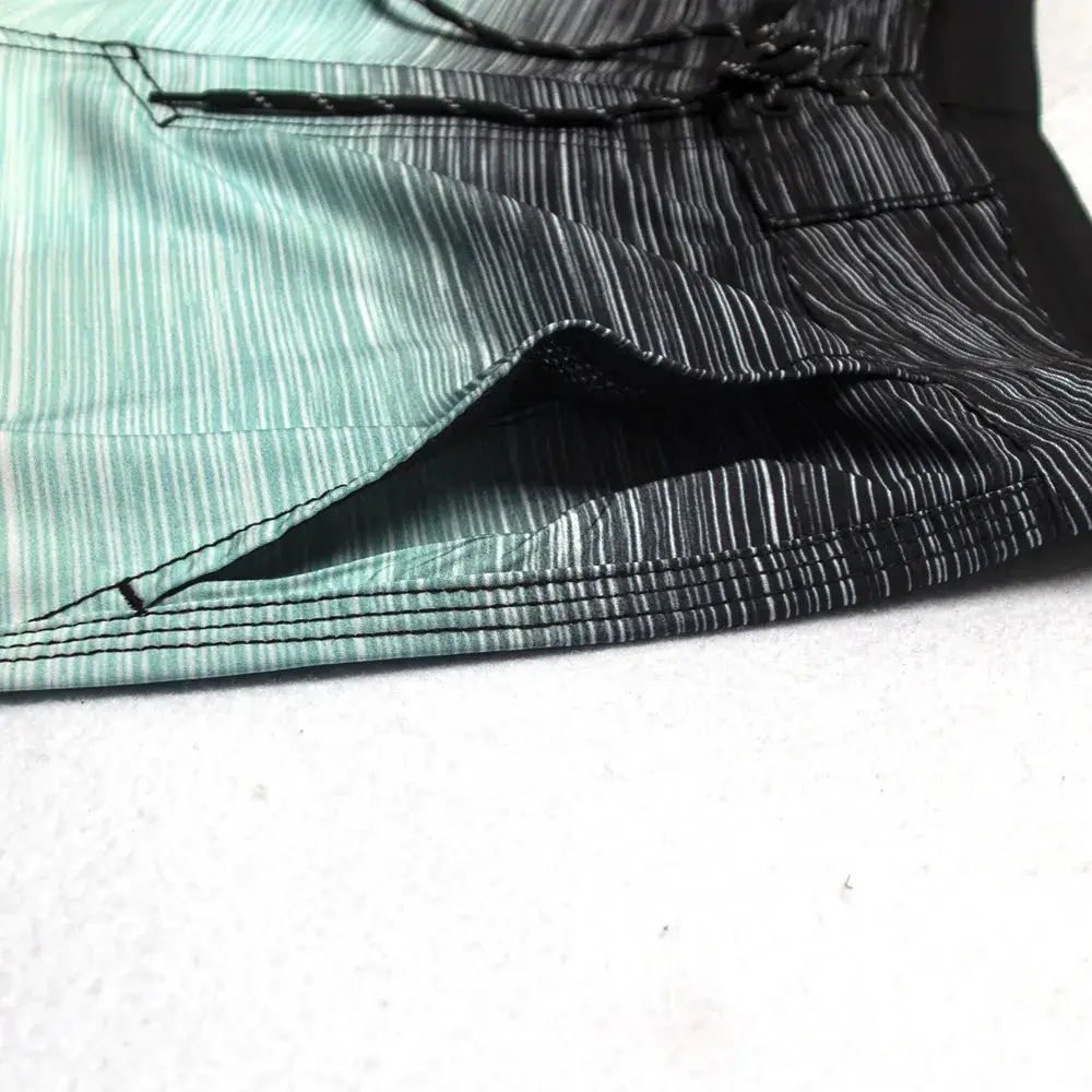 Men's Waterproof Gradient Shorts Blue Green - Image 7