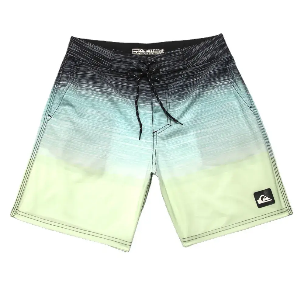 Men's Waterproof Gradient Shorts Blue Green - Image 8
