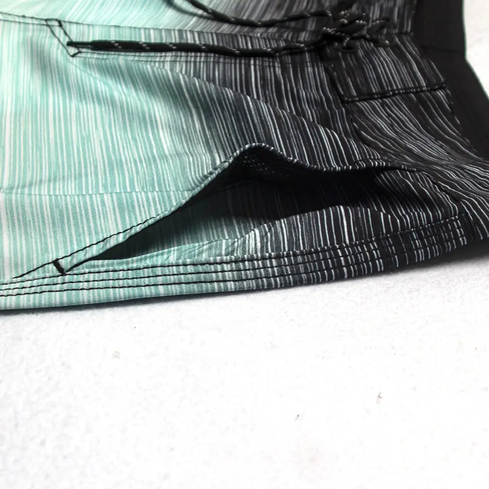 Men's Waterproof Gradient Shorts Blue Green — feature 10