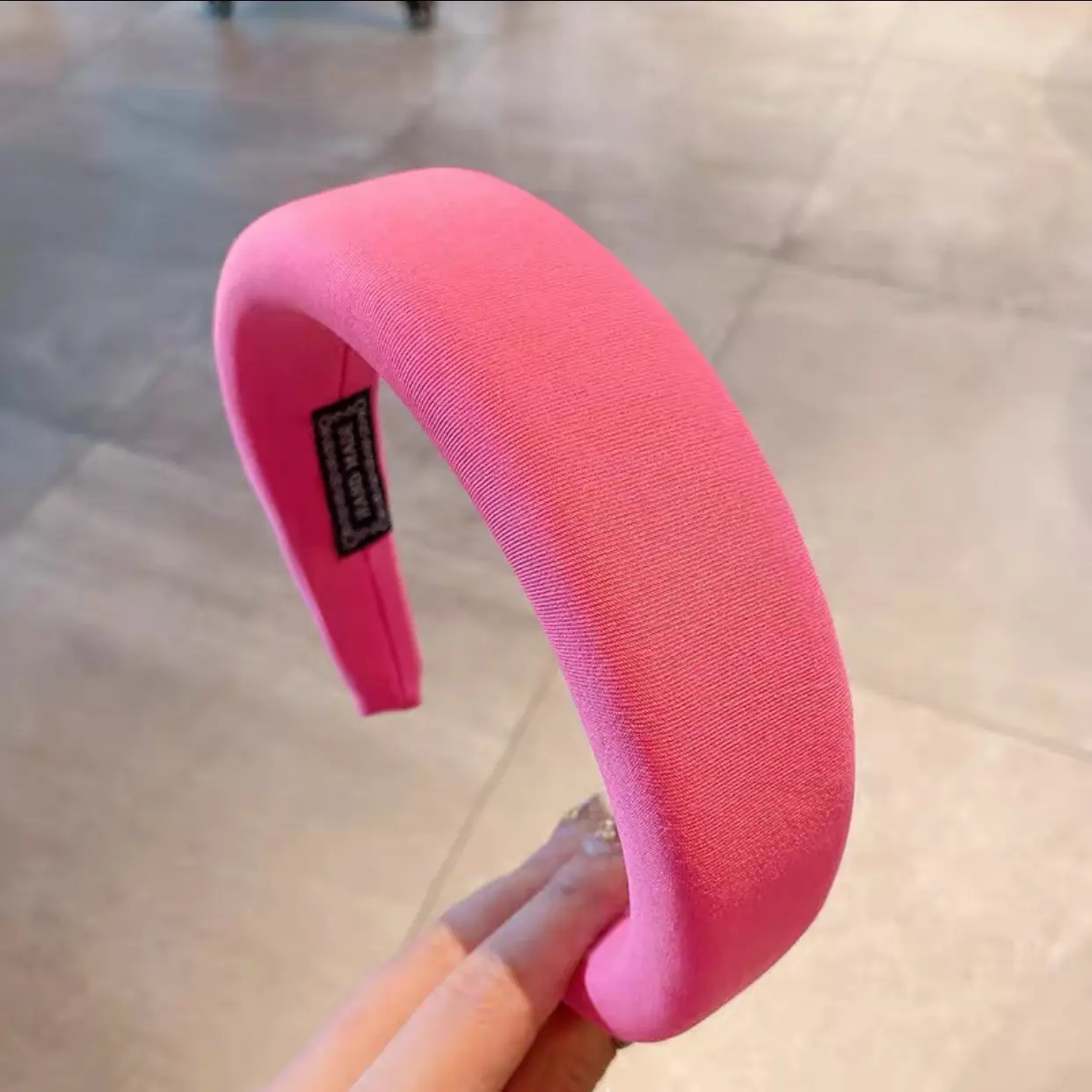 Korean Dongdaemun Hair Bands Solid Color Wide Brim - Image 3